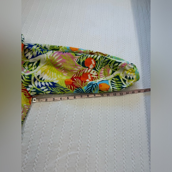 STAUD
Vincent Linen Long Sleeve Tunic In Capri M - Picture 10 of 14